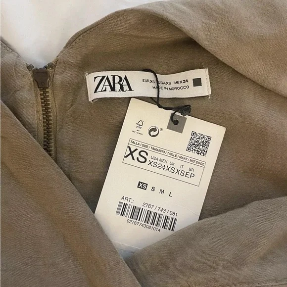 Zara Linen Top - Picture 4 of 6